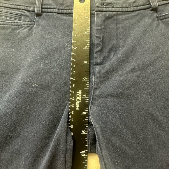 VTG Lauren Jeans Co. Dress Pants Women’s 4 Petite Ralph Lauren Navy Blue - Picture 8 of 11